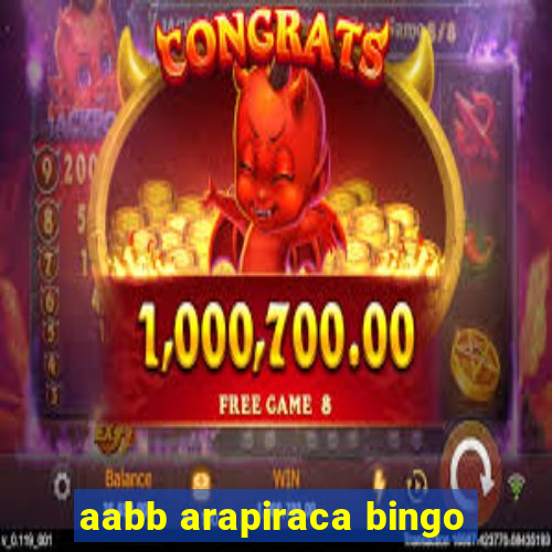 aabb arapiraca bingo